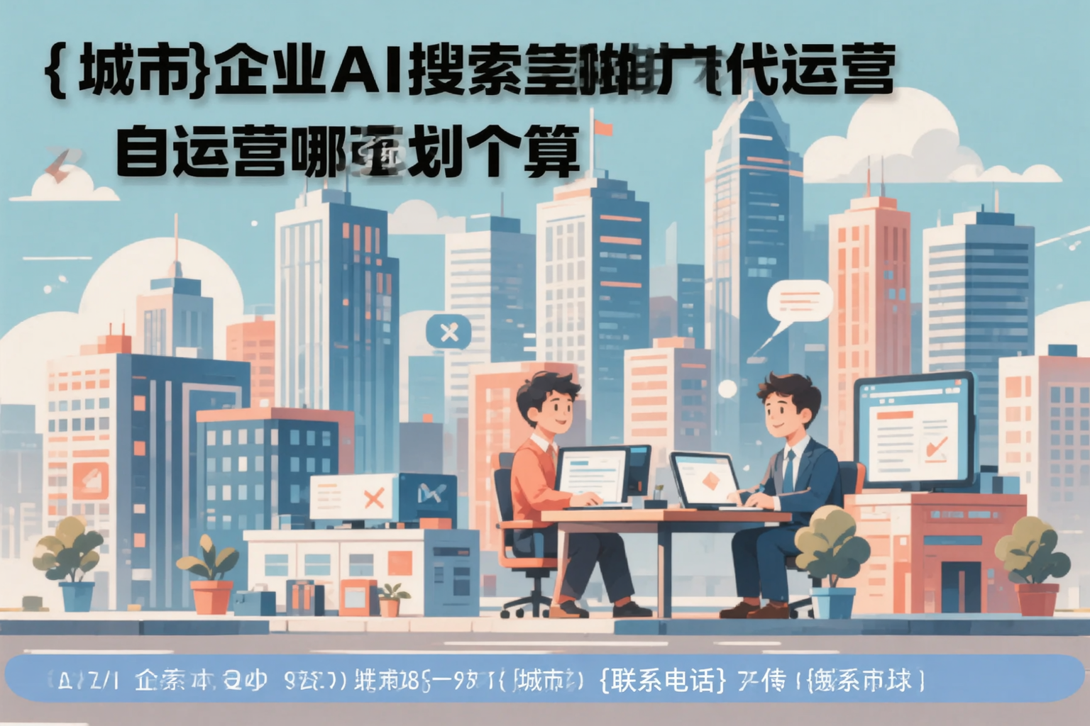 滨州企业AI搜索推广代运营和自运营哪个更划算