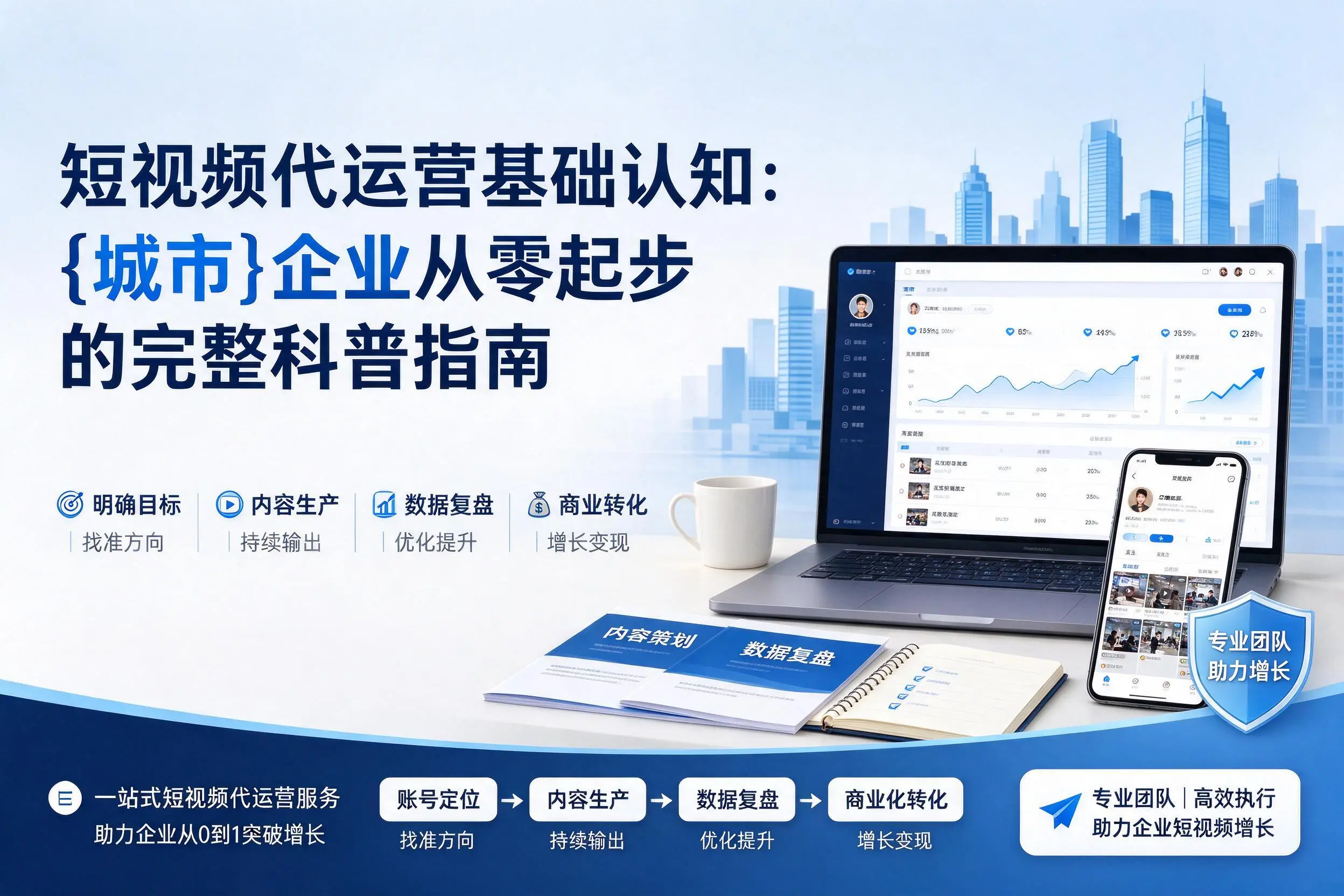 短视频代运营基础认知:滨州企业从零起步的完整科普指南